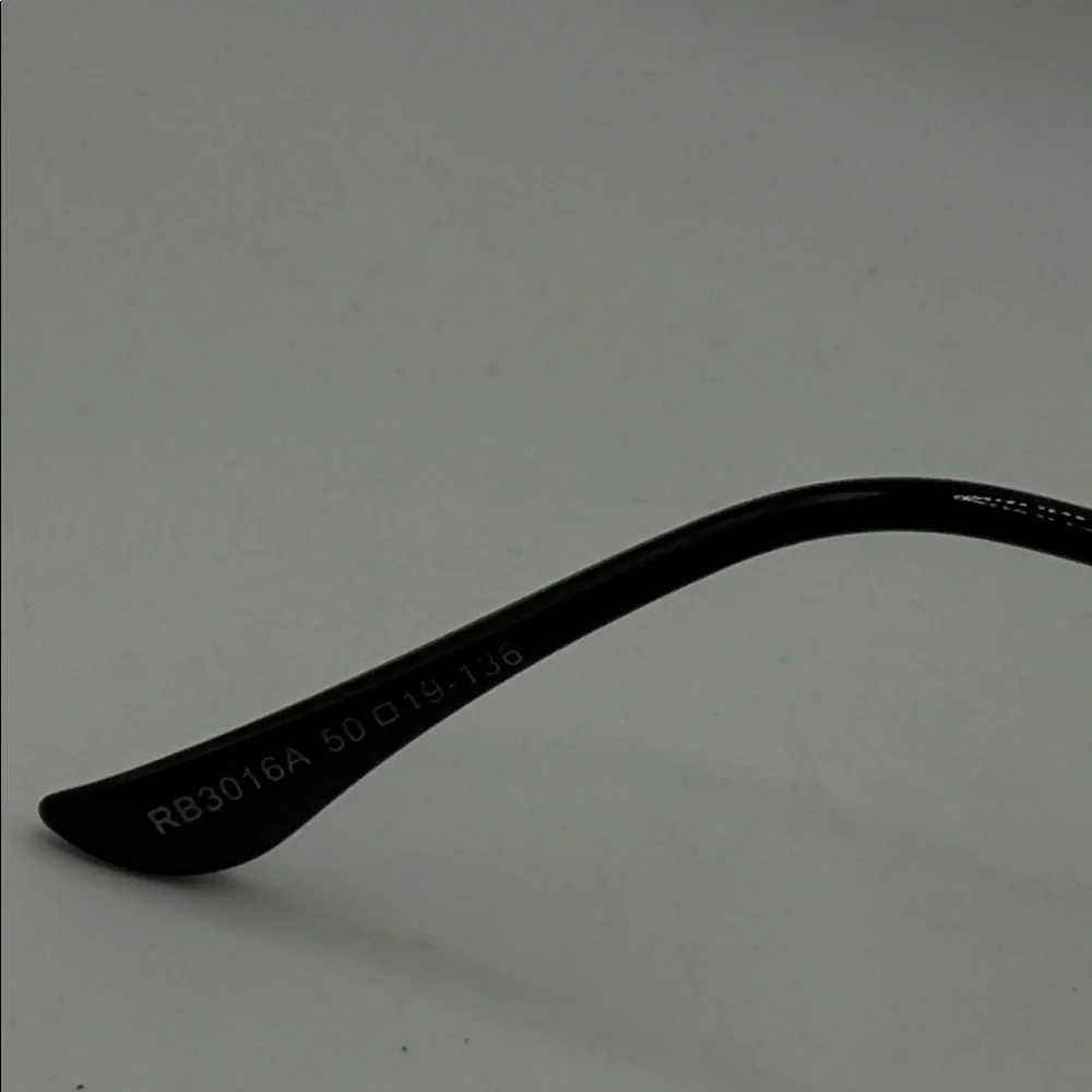 Ray-Ban Black and Gold Sunglasses with Yellow Lenses with no case